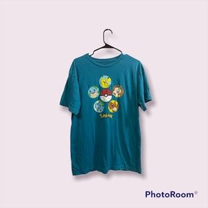2/$17 Blue Pokémon t-shirt